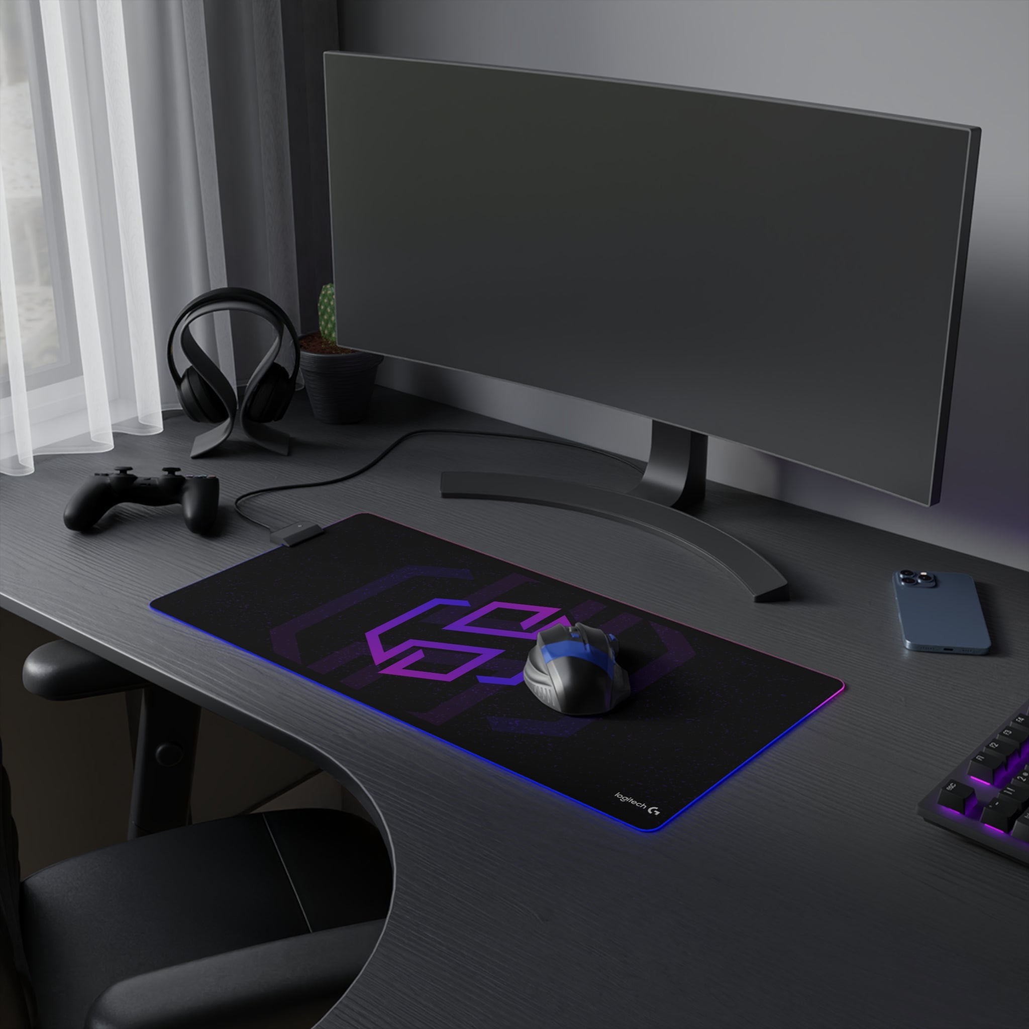 LED Mousepad - Logitech G x Soul's Heart